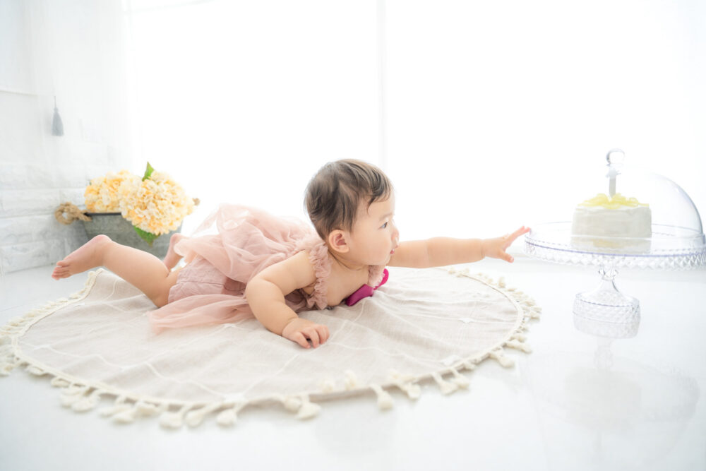 スマッシュケーキ_バースデーフォト・お誕生日写真_奈良市・大和郡山市・天理市_フォトスタジオワタナベ(渡辺写真館)_特徴