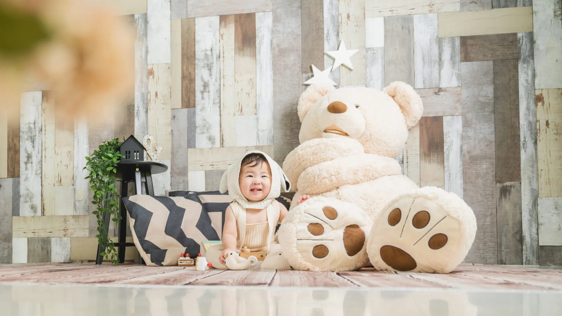 バースデーフォト・お誕生日写真_奈良市・大和郡山市・天理市_フォトスタジオワタナベ(渡辺写真館)奈良柏木店_スタジオ撮影