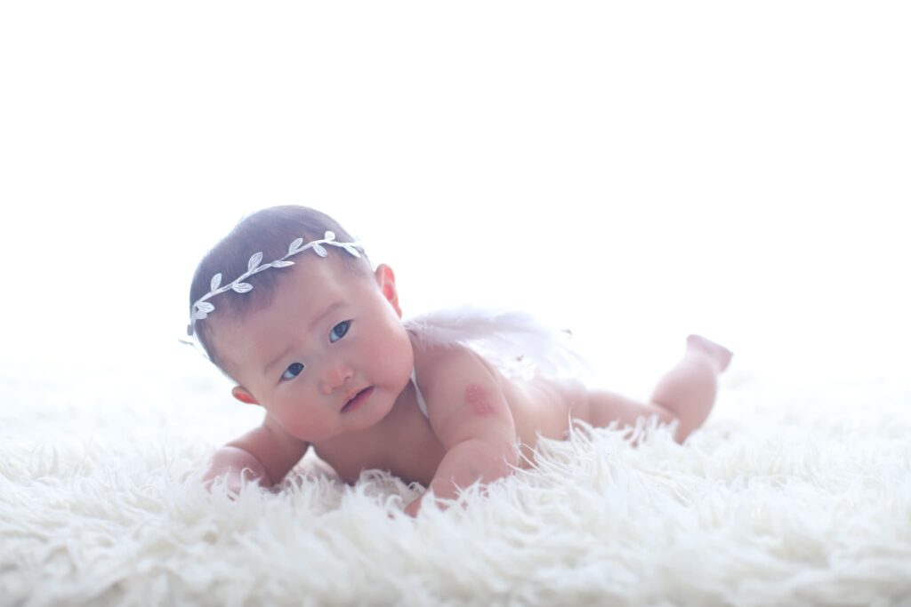 ハーフバースデー_バースデーフォト・お誕生日写真_奈良市・大和郡山市・天理市_フォトスタジオワタナベ(渡辺写真館)_特徴